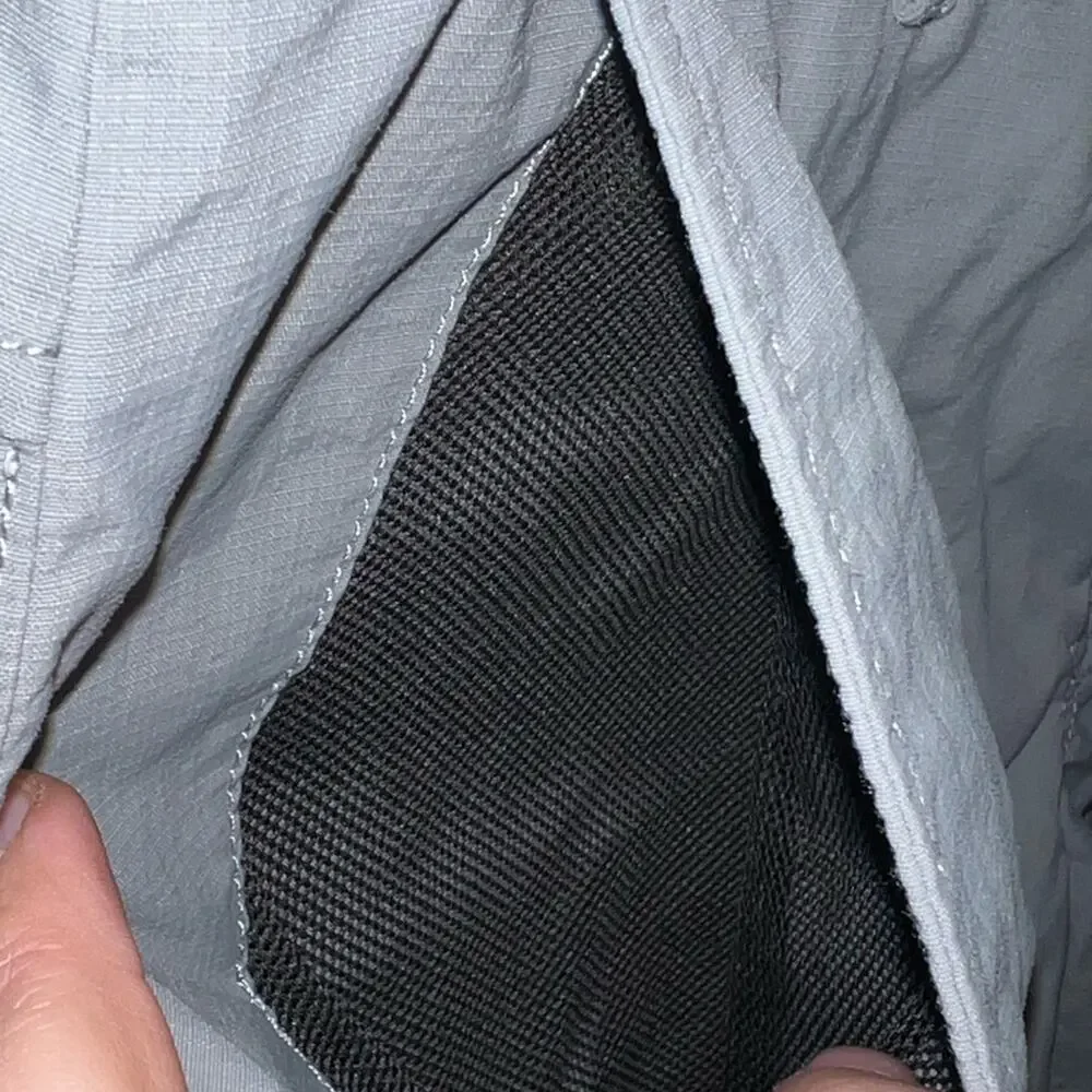 The North Face FlashDry Shorts Size 30 Gray Outdoor Hiking‎ EUC